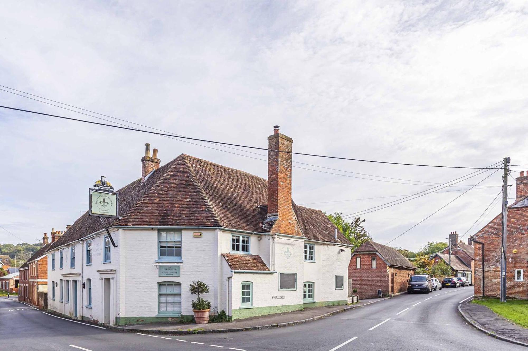 The Fleur De Lys Hotel Cranborne Buitenkant foto